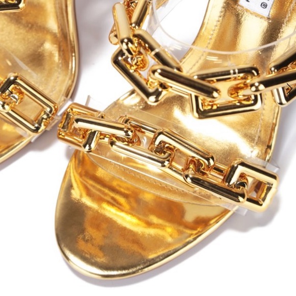 DARLENE Chain Link Heels - Picture 4 of 5